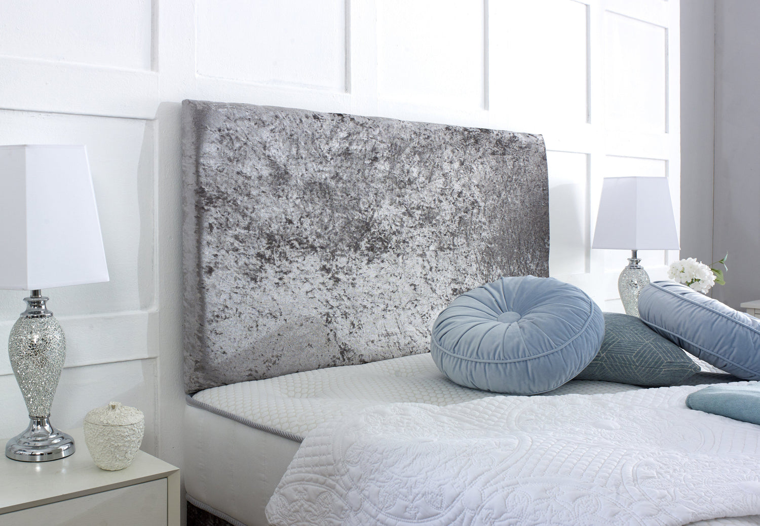 Buckingham Divan Bed UK - Detail view of premium divan from Newcastle Beds UK