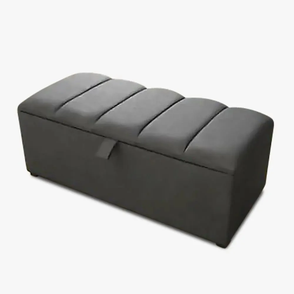 Panel Line Ottoman Box UK | Buy Panel Ottoman Storage Boxes Online | Free Delivery - Ottoman Storage Beds UK