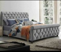 Classic Sleigh Frame | Essential Elegance Series | Free Delivery - Sleigh Beds UK